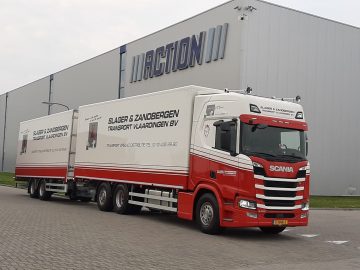 Slagers en zandbergen transport vlaardingen BV bij de groothandel van Action BV